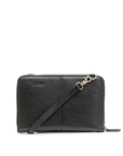Ayo - leather bag front black