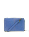 Ayo - leather bag front lavender