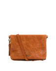 Kuala Lumpur M - crossbody leather bag front chestnut