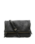 Kuala Lumpur M - crossbody leather bag front black