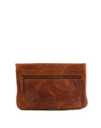 Kuala Lumpur M - crossbody leather bag back chestnut