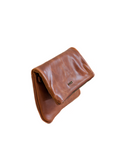 Kuala Lumpur M - crossbody leather bag side chestnut