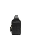 Lombard Street - crossbody leather bag back black