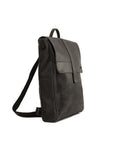 Munich 13" - backpack leather bag side