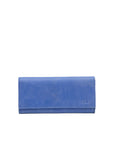 Nicole - leather purse front lavender