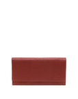 Nicole - leather purse front red