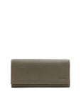 Nicole - leather purse front taupe