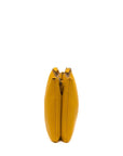 Paddington crossbody leather bag side yellow side 2