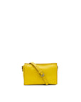 Palau - crossbody leather bag back yellow