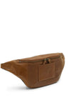 Pellegrino M - leather moonbag side wc