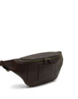 Pellegrino M - leather moonbag side wb