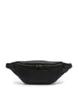 Pellegrino S - leather bag - front black