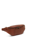 Pellegrino S - leather bag side chestnut