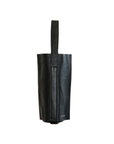 Picnic 1 - leather bag wine carrier back black