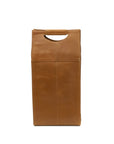 Pinotage 2 - wine carrier leather bag back wt