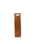 Pinotage 1 wine carrier leather bag front wt