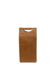 Pinotage 2 wine carrier leather bag front wt