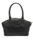 Poppy - leather bag back black