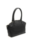 Poppy - leather bag side black