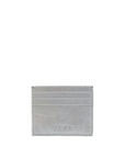 Rio - leather wallet card holder back silver
