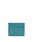 Rio - leather wallet card holder front turquoise 1