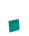 Rio - leather wallet card holder side turquoise 2