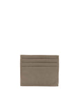 Rio - leather wallet card holder front taupe