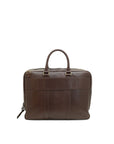 Supernova 15" - Laptop leather bag back brown