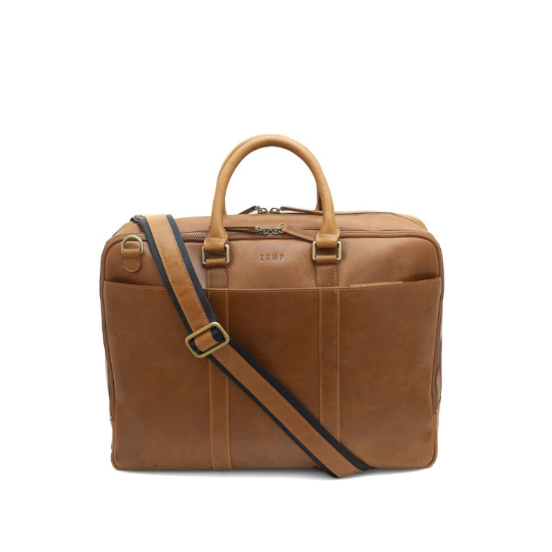 Leather Laptop Bag | Supernova XL Satchel | ZEMP Leathers
