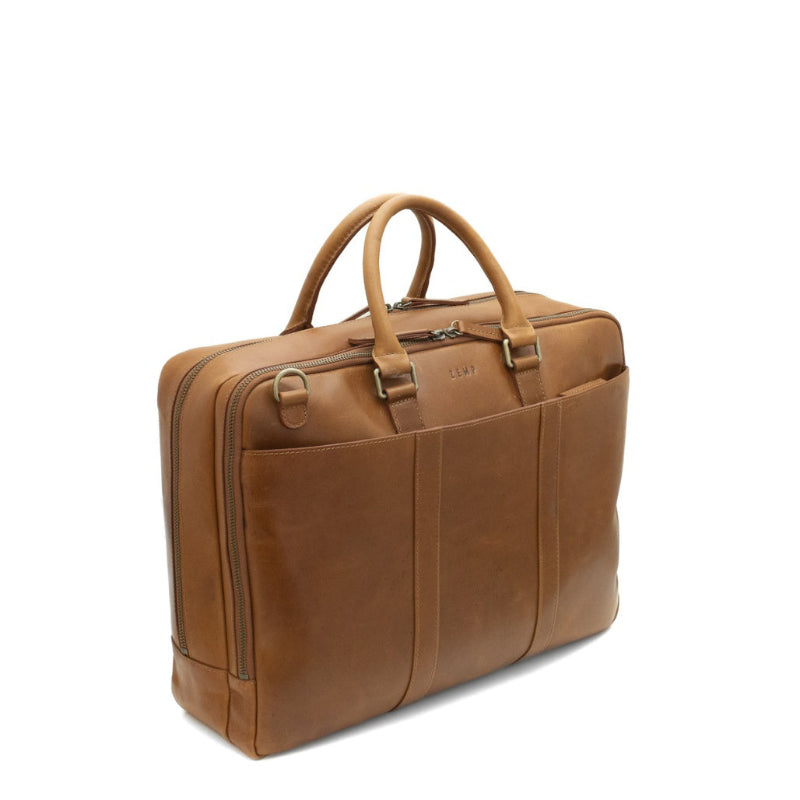 ムネハルオ Leather Laptop Bag | Supernova XL Satchel | ZEMP Leathers