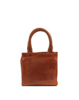 Sutton - leather handbag back chestnut