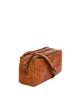 Sydney - crossbody handbag leather bag side chestnut