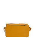 Sydney - crossbody handbag leather bag back yellow