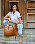 Vivian L - Handbag leather bag mood image building