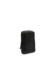 Wembley crossbody leather bag side black small