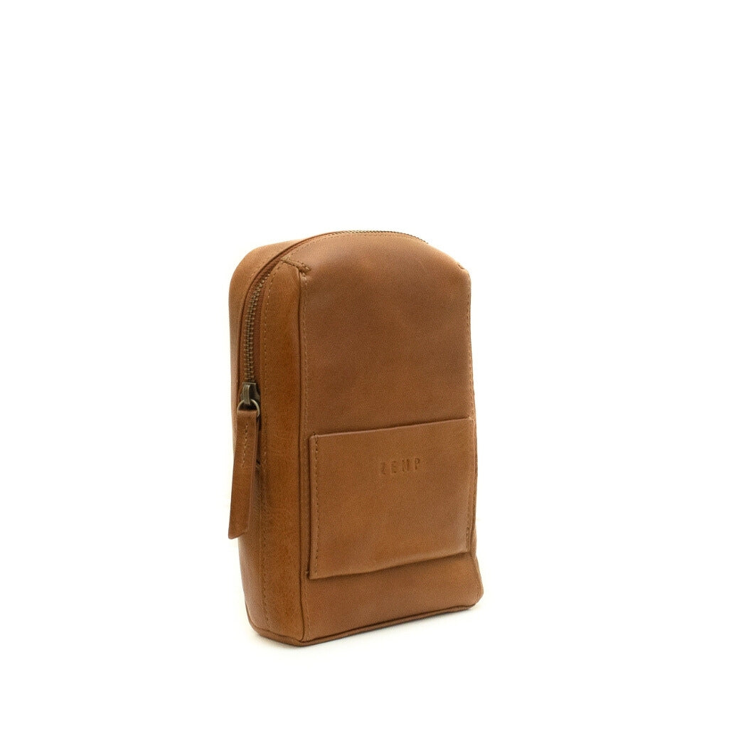 Wembley crossbody leather bag side wt