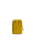 Wembley crossbody leather bag back yellow