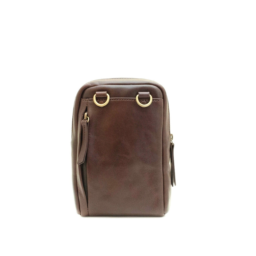 Wembley crossbody leather bag back wb