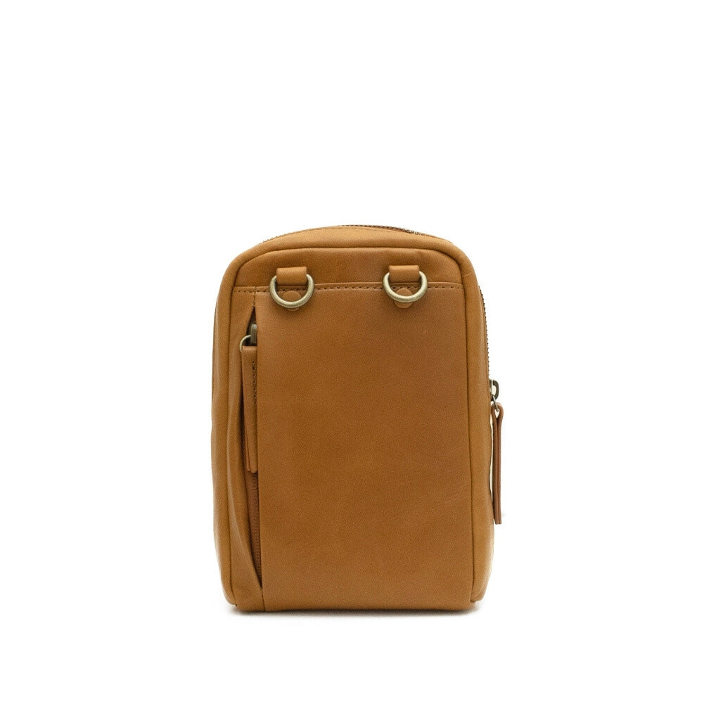 Wembley crossbody leather bag back wc