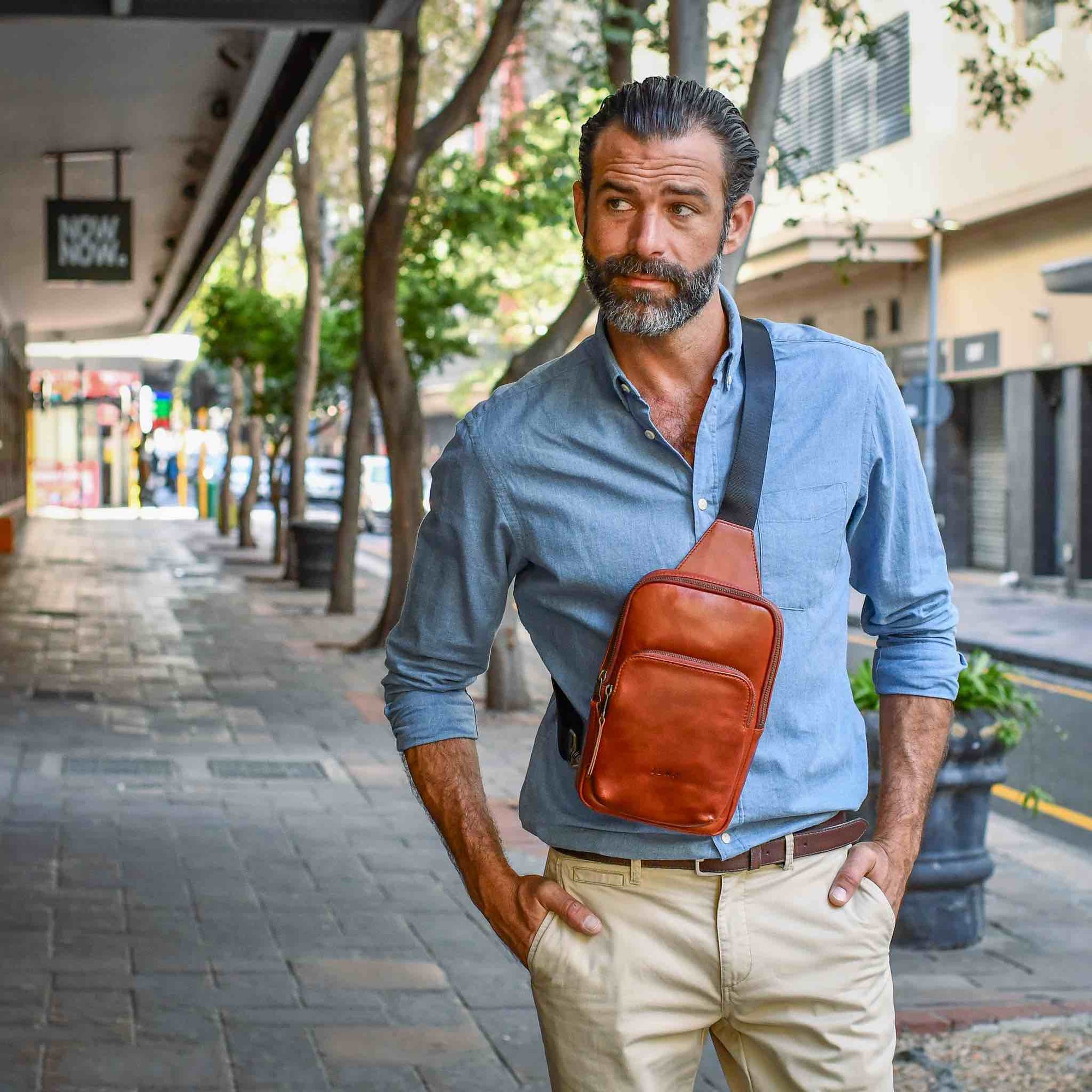 Bourbon Street | Crossbody Bag - ZEMP Leathers