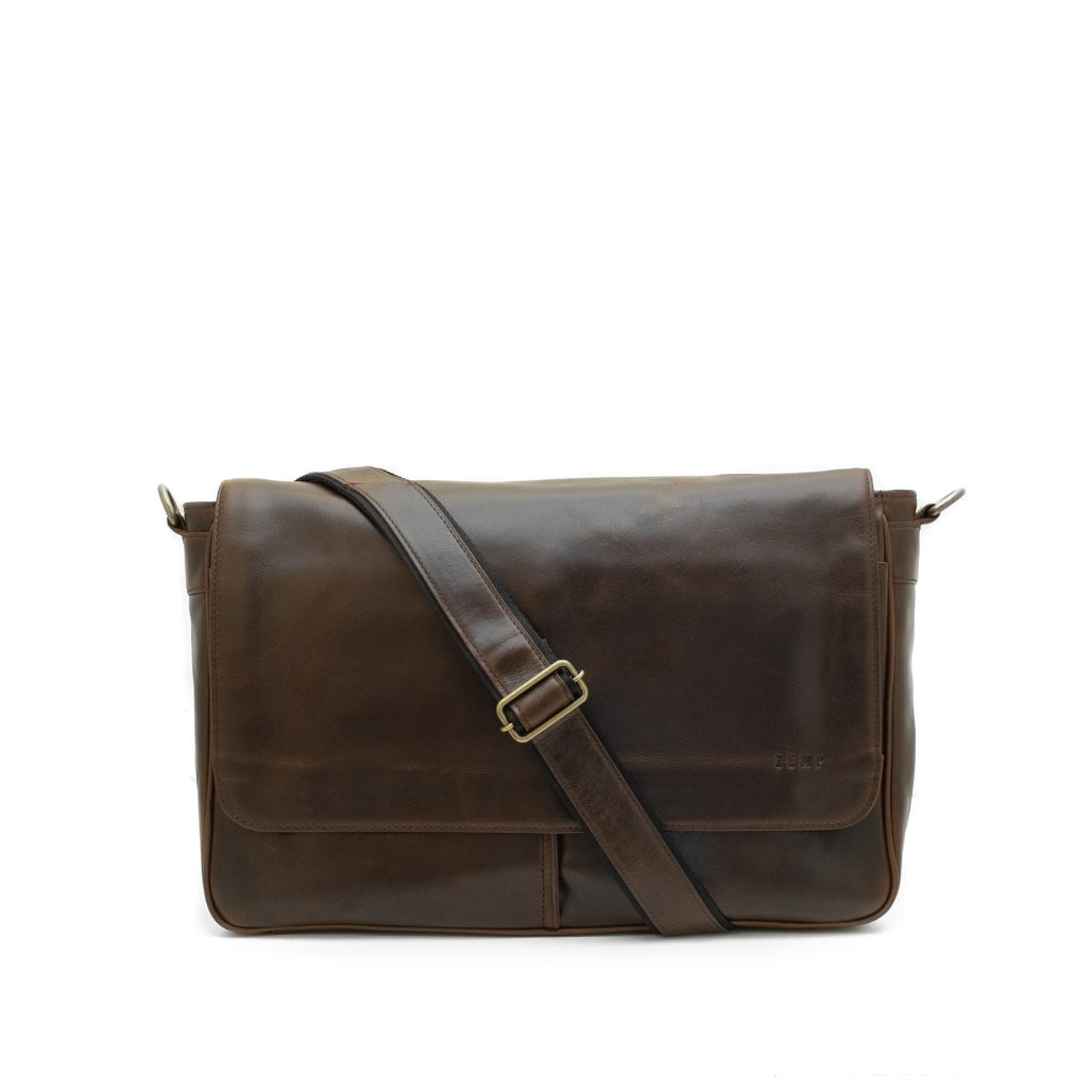 Leather Laptop Bag | Cosmos 15