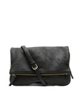 Kuala Lumpur M - crossbody leather bag front black