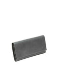 Nicole - leather purse side grey