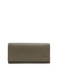 Nicole - leather purse front taupe