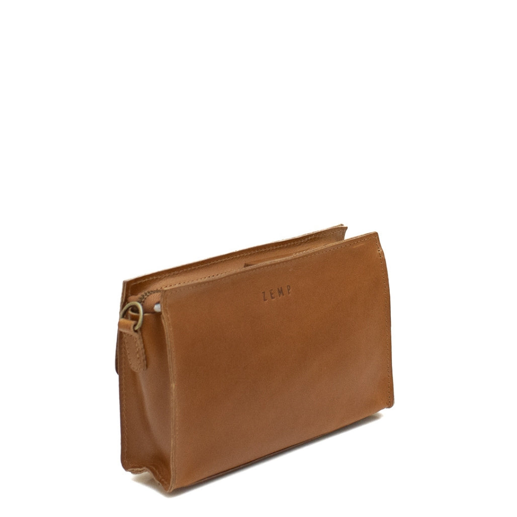 Palau - crossbody leather bag side wt