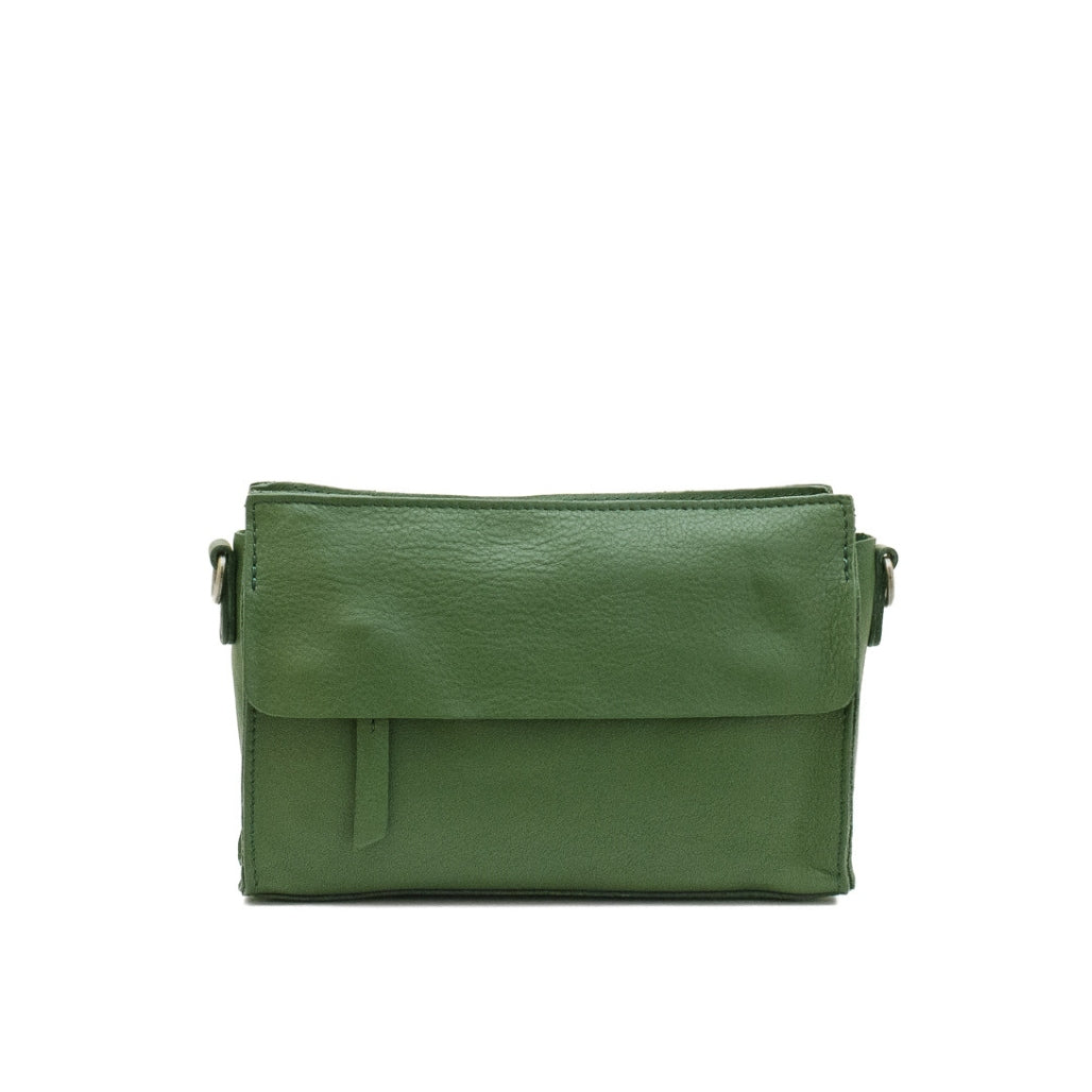 Palau - crossbody leather bag front fg