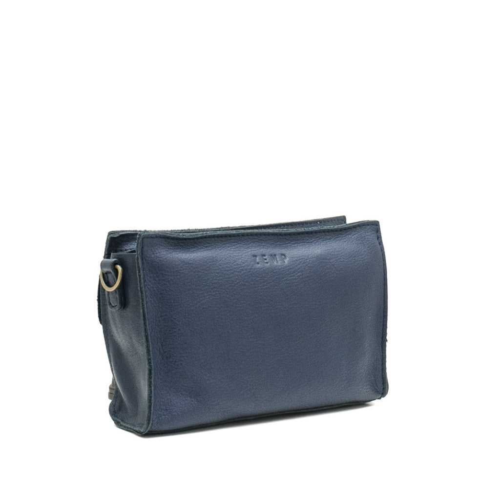 Palau - crossbody leather bag side nb