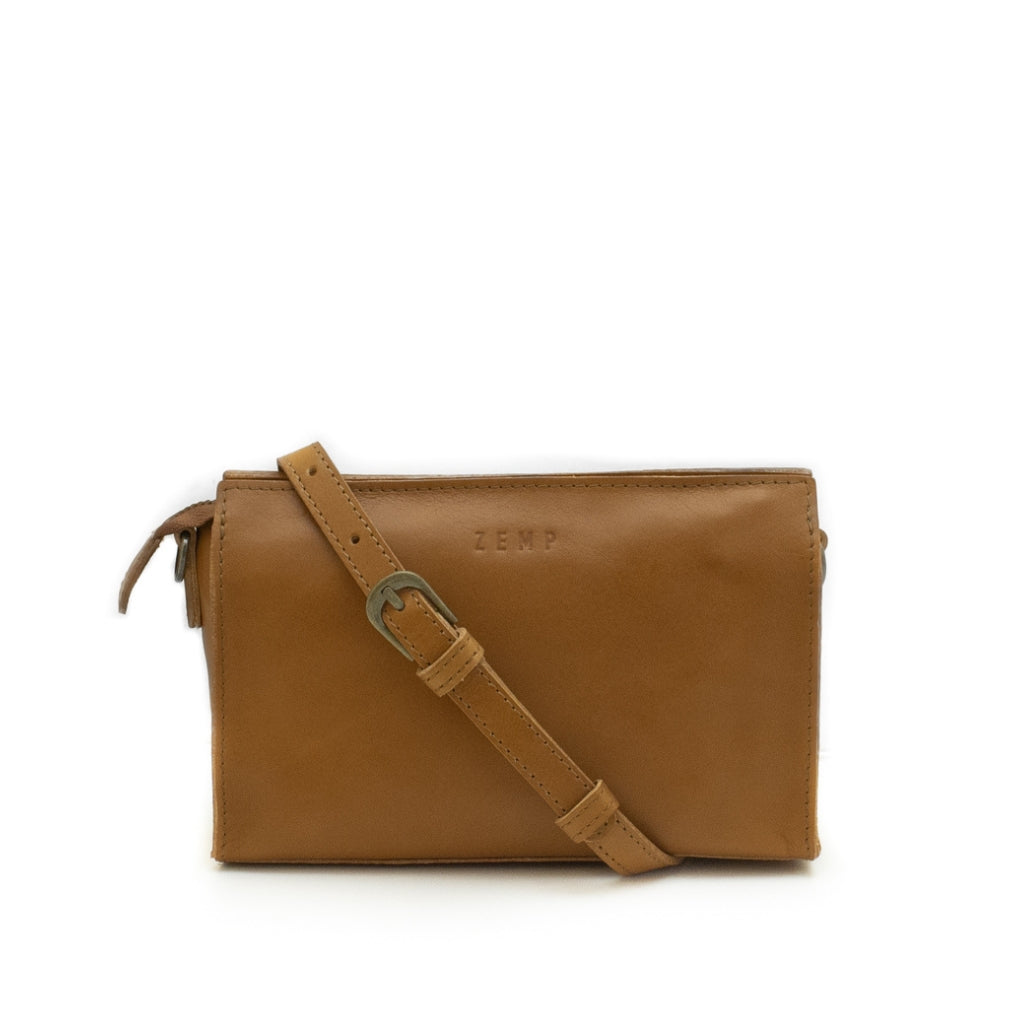 Palau - crossbody leather bag back wc