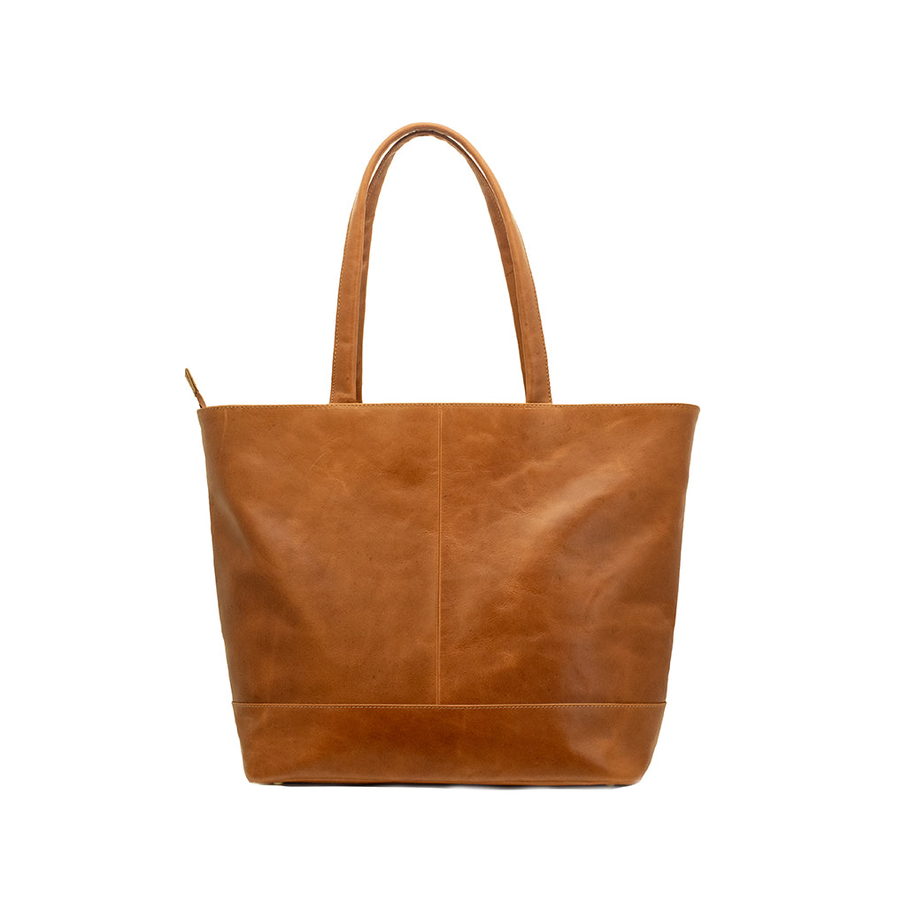 Tote Bag | Shopper Leather Shoulder Bag | ZEMP Leathers