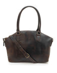 Poppy - leather bag front wb